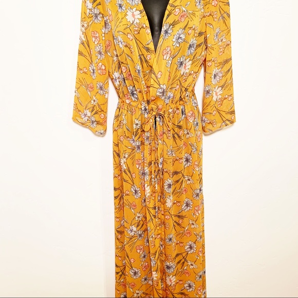 Love Fire Maxi Style Floral Kimono - Picture 3 of 6